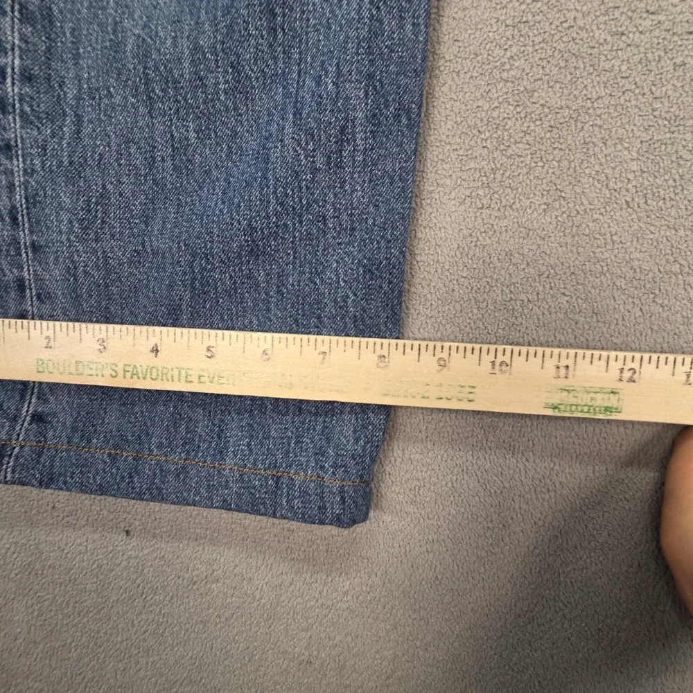 VTG Levis‎ 501 Jeans Mens Straight USA 90s Faint Stains Altered Hem Fits 30x28